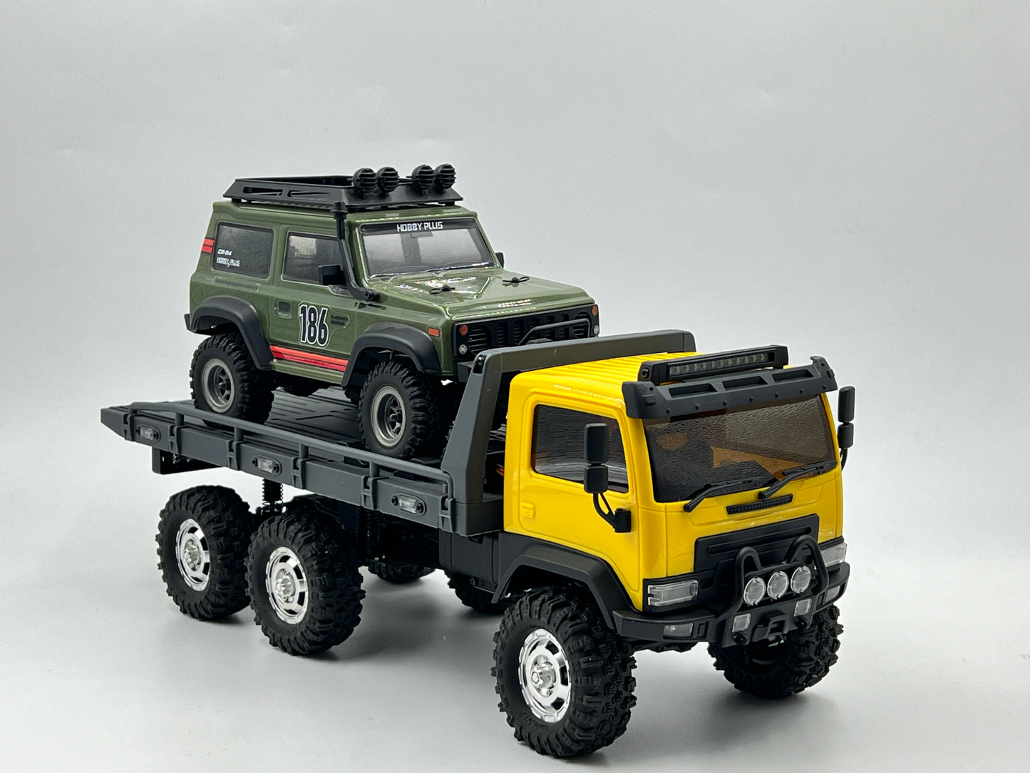 CR18P Arktos 6X6 RTR 履带车,黄色