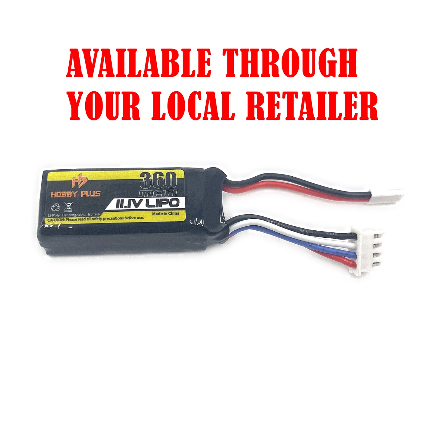 11.1V 3S 360MAH 20C Lipo Battery