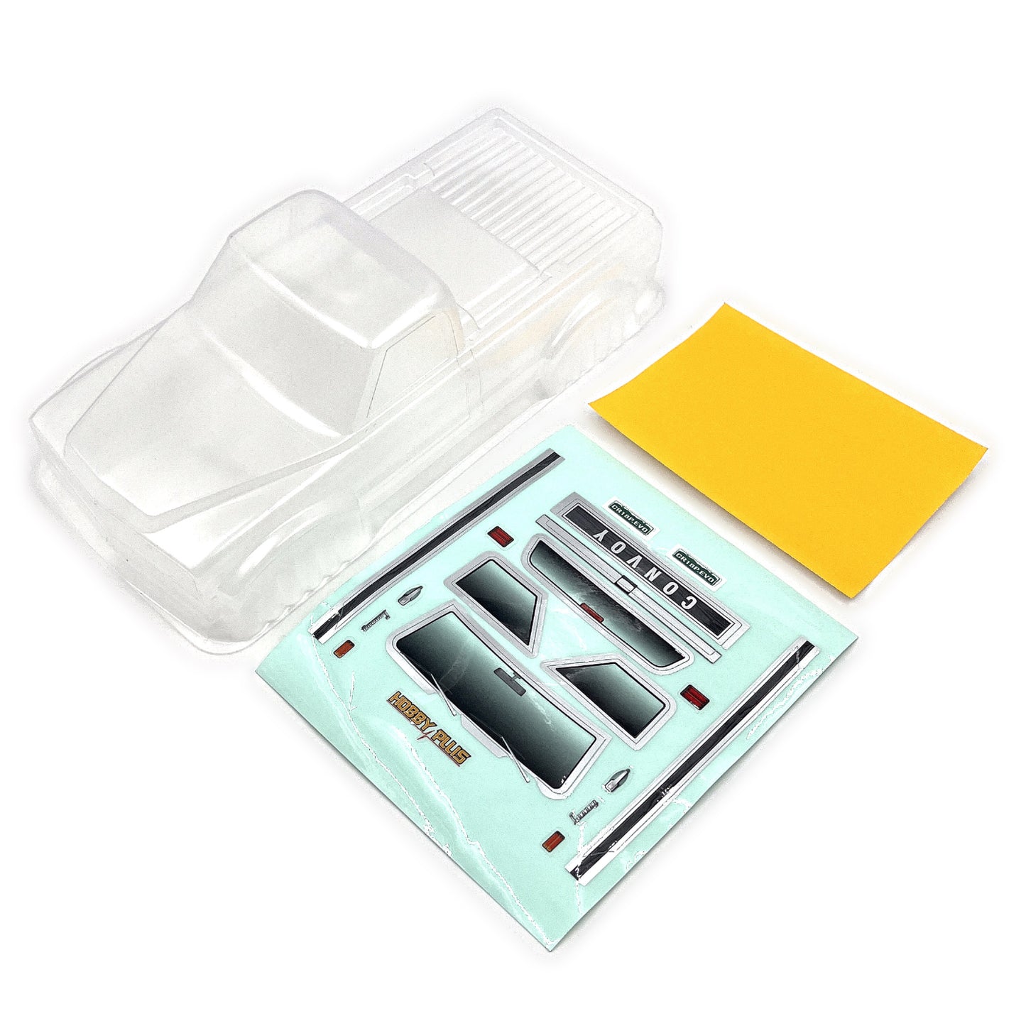Clear Polycarbonate Body, Convoy Evo V2