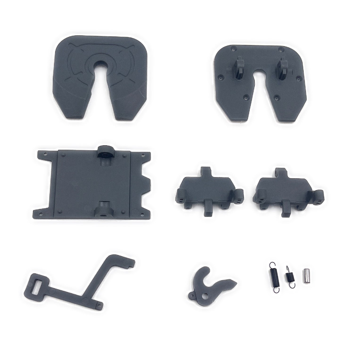 Terranaut Hitch & Servo Mount, Grey