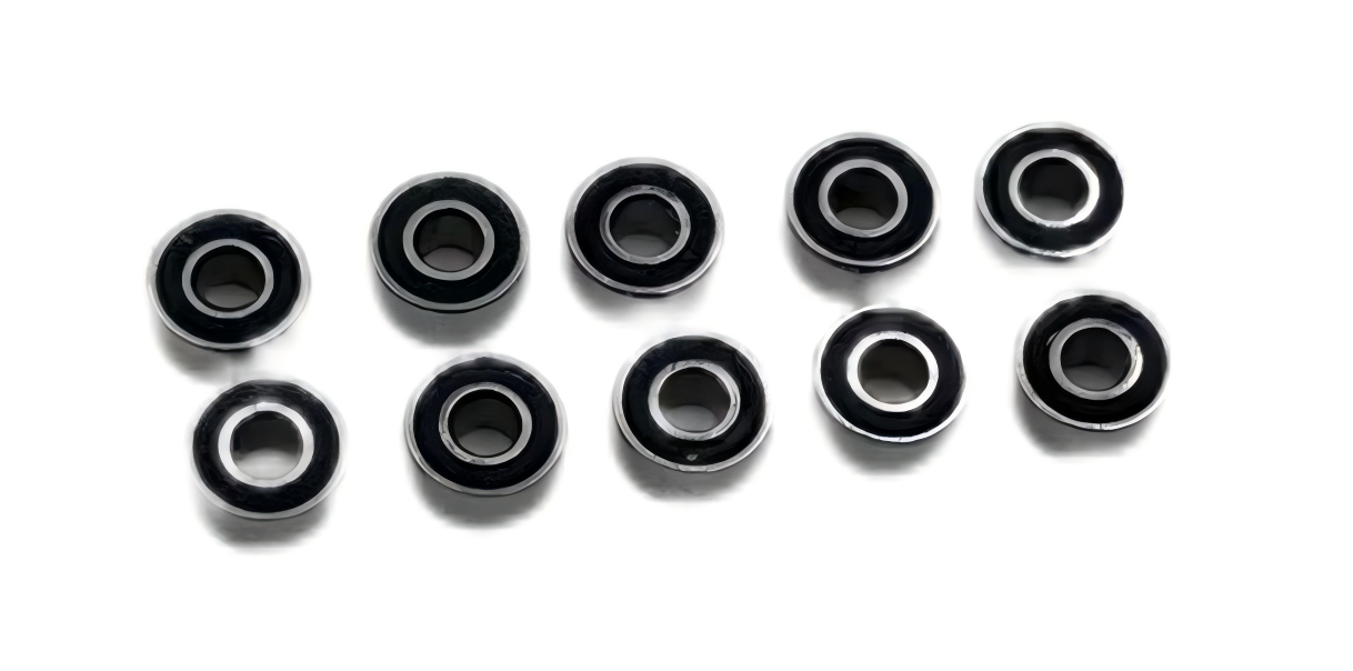 6mm X 3mm X 2.5mm 滚珠轴承(10 个橡胶密封圈)