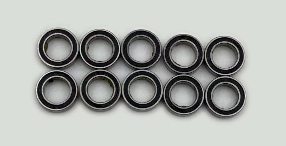 8mm X 5mm X 2.5mm 滚珠轴承(10 个橡胶密封圈)
