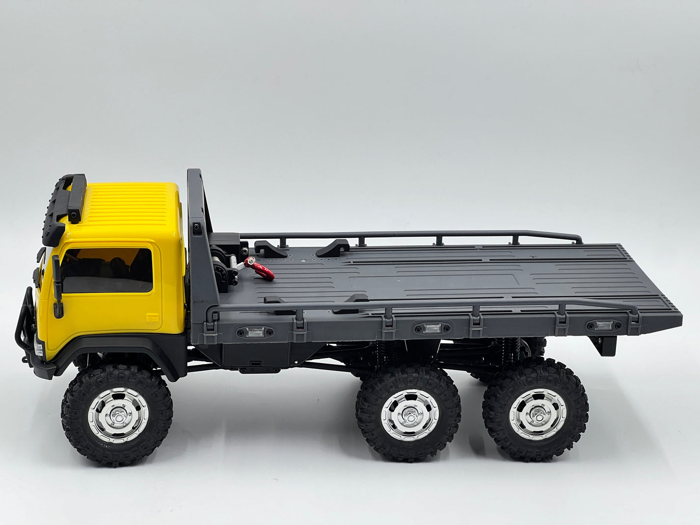 1/18 CR18P Flatbed Trailer Truck 6x6 RTR With 2-Speed Gearbox Lights C
