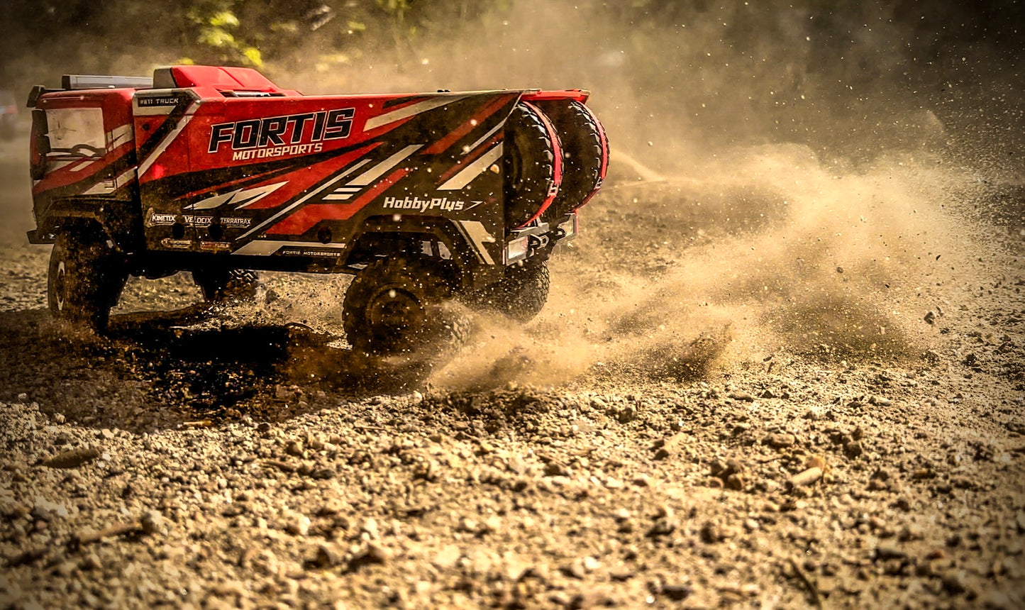 1/18 Fortis DKR4 RTR, Brushless, Choose Color