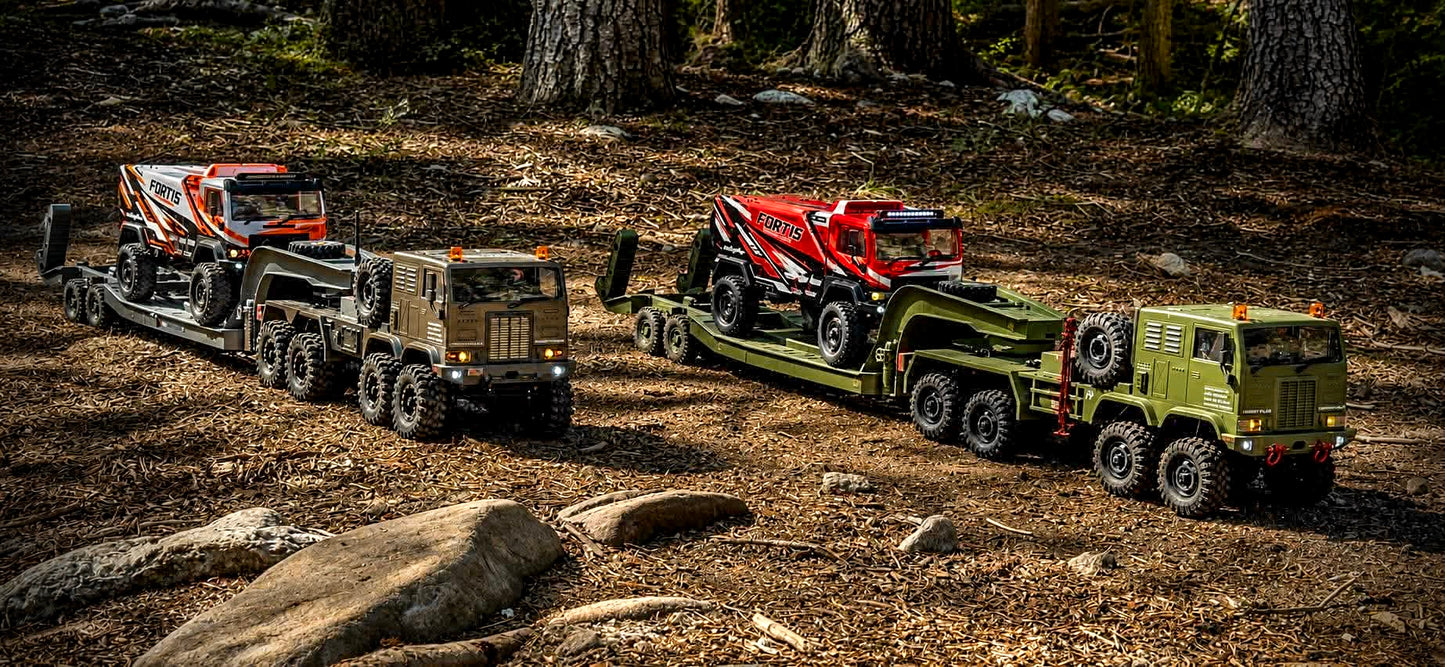 1/18 Fortis DKR4 RTR, Brushless, Choose Color