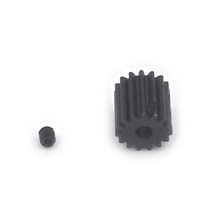 Machined HD Pinion Gear, 15T, 0.4 Mod Pitch