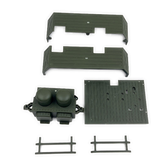 Terranaut Body Parts & Mud Guard, Green