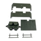 Terranaut Body Parts & Mud Guard, Green