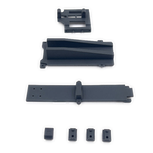 Terranaut Shift Servo Mount & Body Mounting Parts, Grey