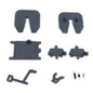 Terranaut Hitch & Servo Mount, Grey
