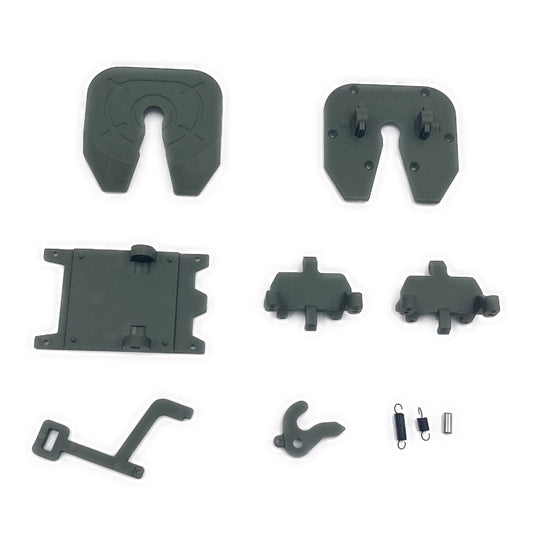 Terranaut Hitch & Servo Mount, Green