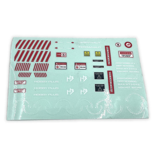 Decal Sheet, Terranaut