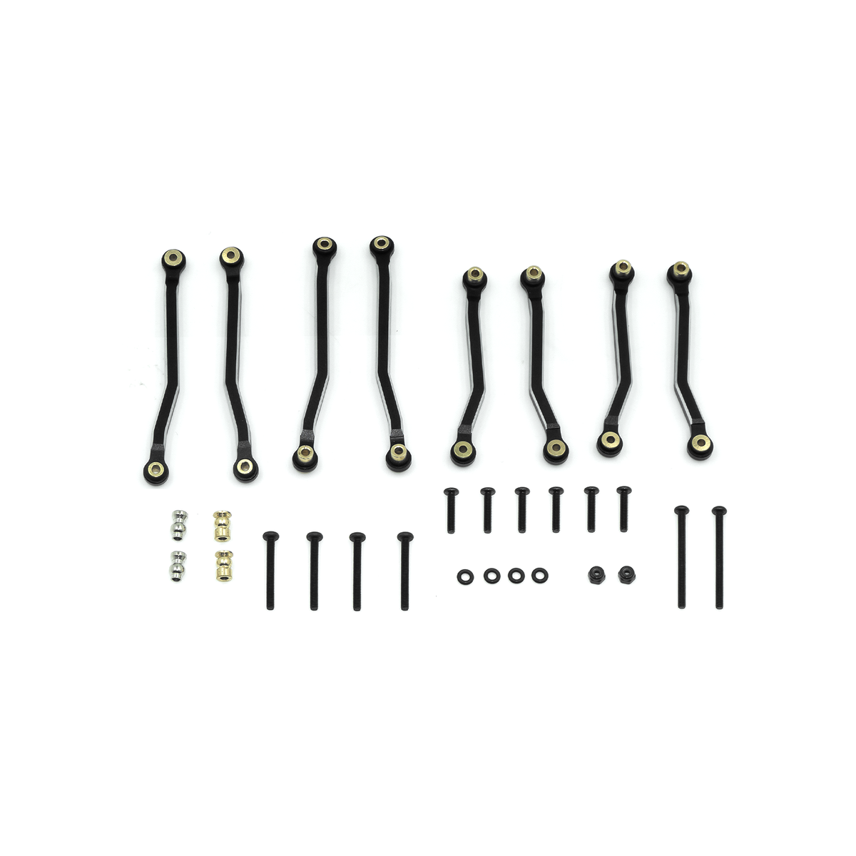 DRK4 Aluminum High Clearance Link Set ( Black )