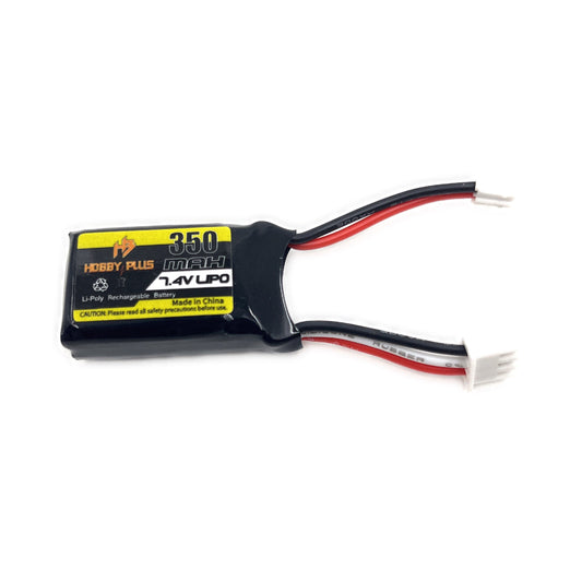 Battery, 7.4v 350mah LiPo, Speck