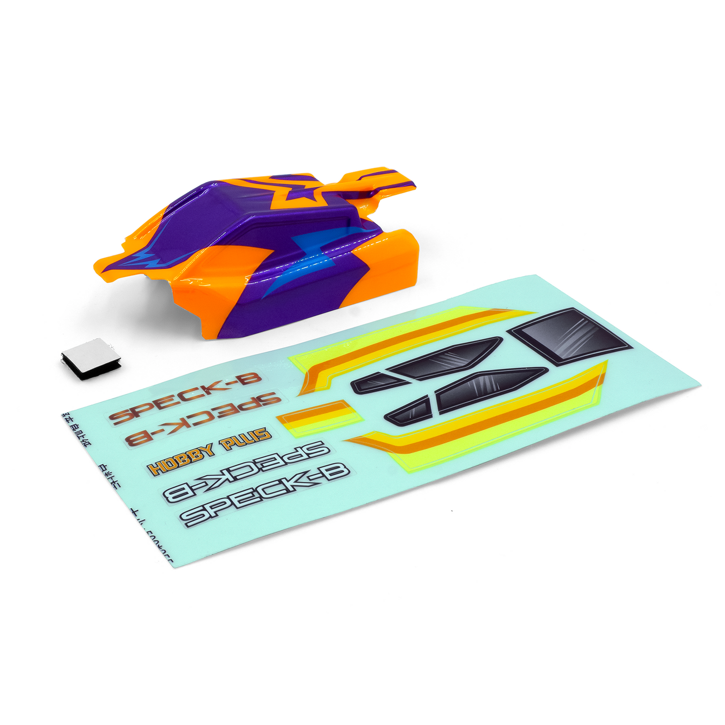 Lexan Body, Razor Orange, Speck B