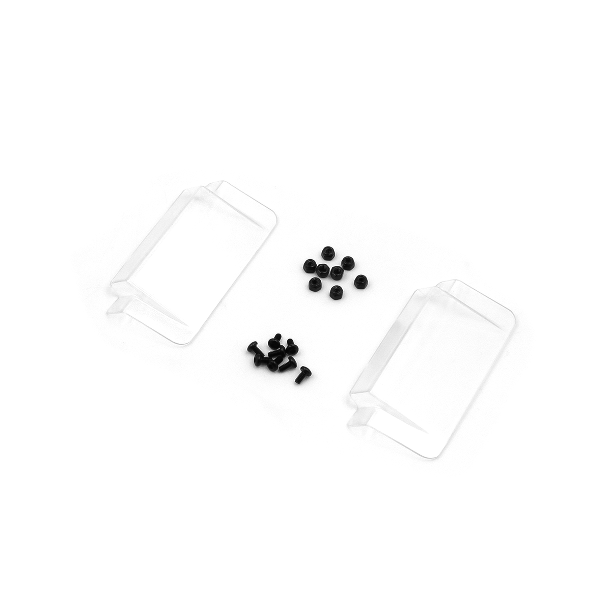 Clear rear wing ( 2pcs )