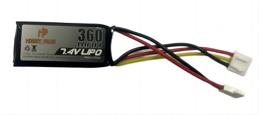 7.4V 360MAH Lipo