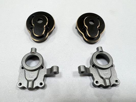 CR18P Machine Aluminum Front Portal Hub Set