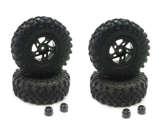 1.2" Mudder-XL Tire Set (68mm)