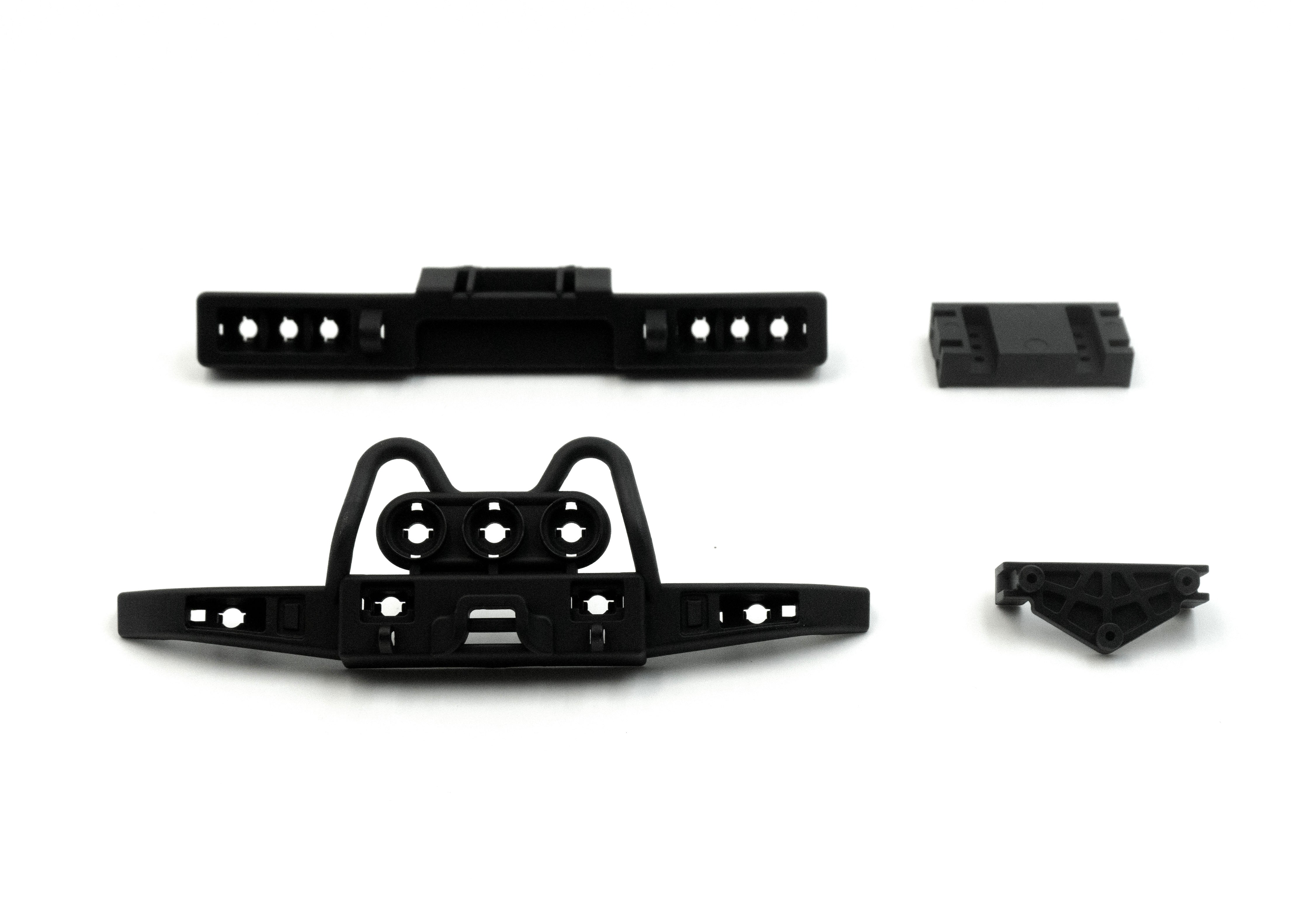 Vector 6 Rear Mount CR18P 6X6 Flat Bed Bumper & Rear Light Mount – Hobby Plus RC