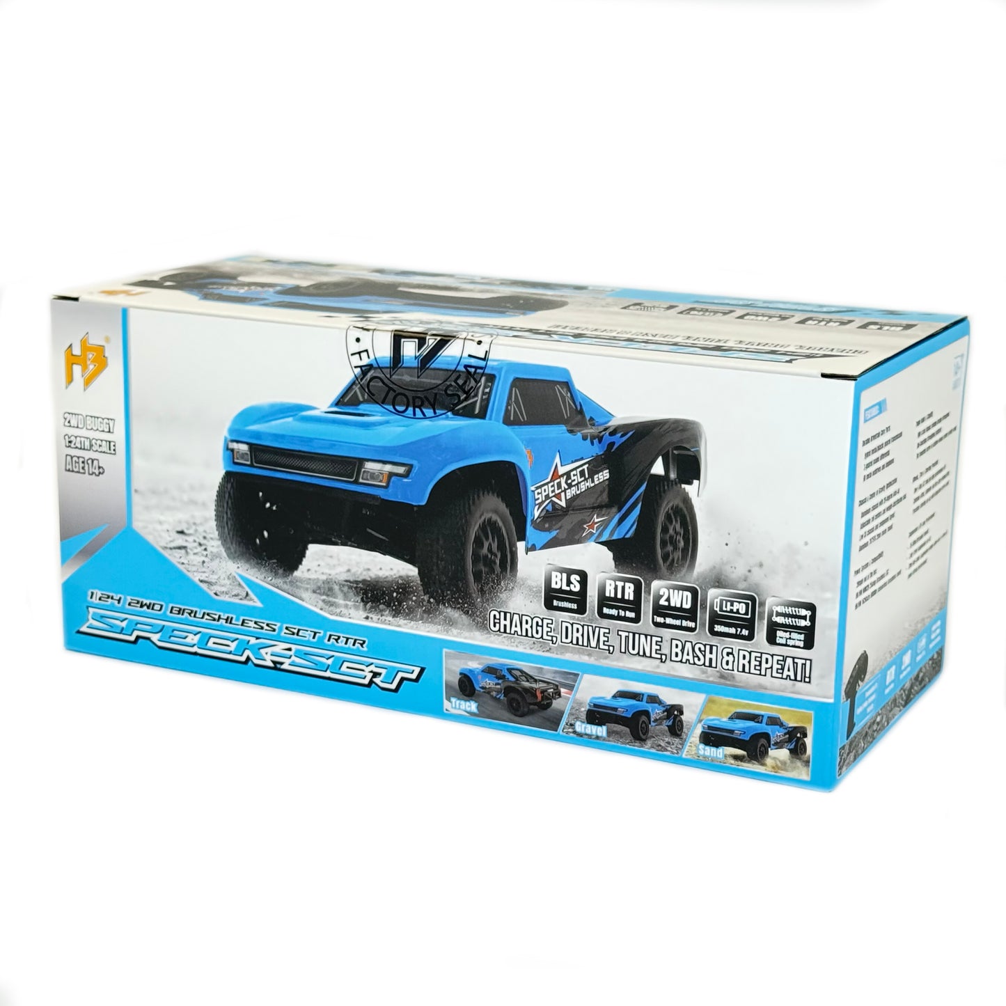 Speck-SCT 1:24 2WD RTR, Brushless, Choose Color