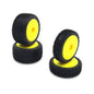 V-Blox Tire Set, Yellow, Mounted, Speck B
