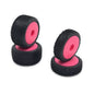 V-Blox Tire Set, Pink, Mounted, Speck B