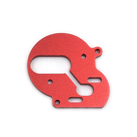 7075 2mm Motor Plate, Aluminum, Speck