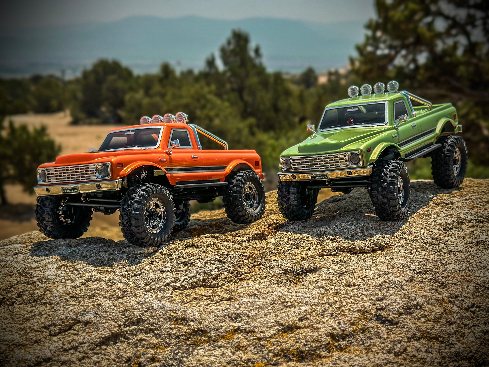 CR18P EVO V2 Convoy, Brushed, 4x4 RTR Trail Crawler, Choose Color