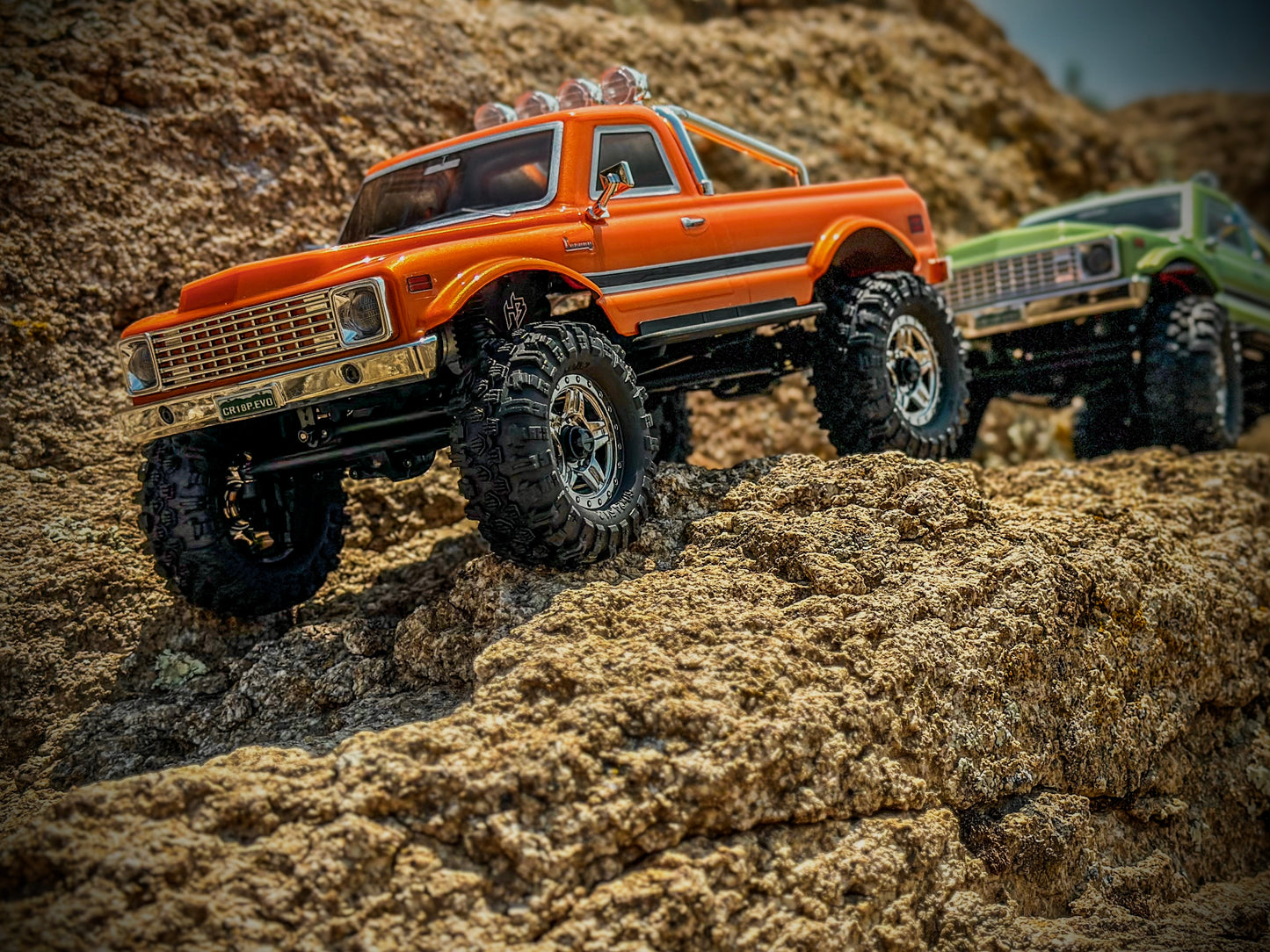 CR18P EVO V2 Convoy, Brushed, 4x4 RTR Trail Crawler, Choose Color