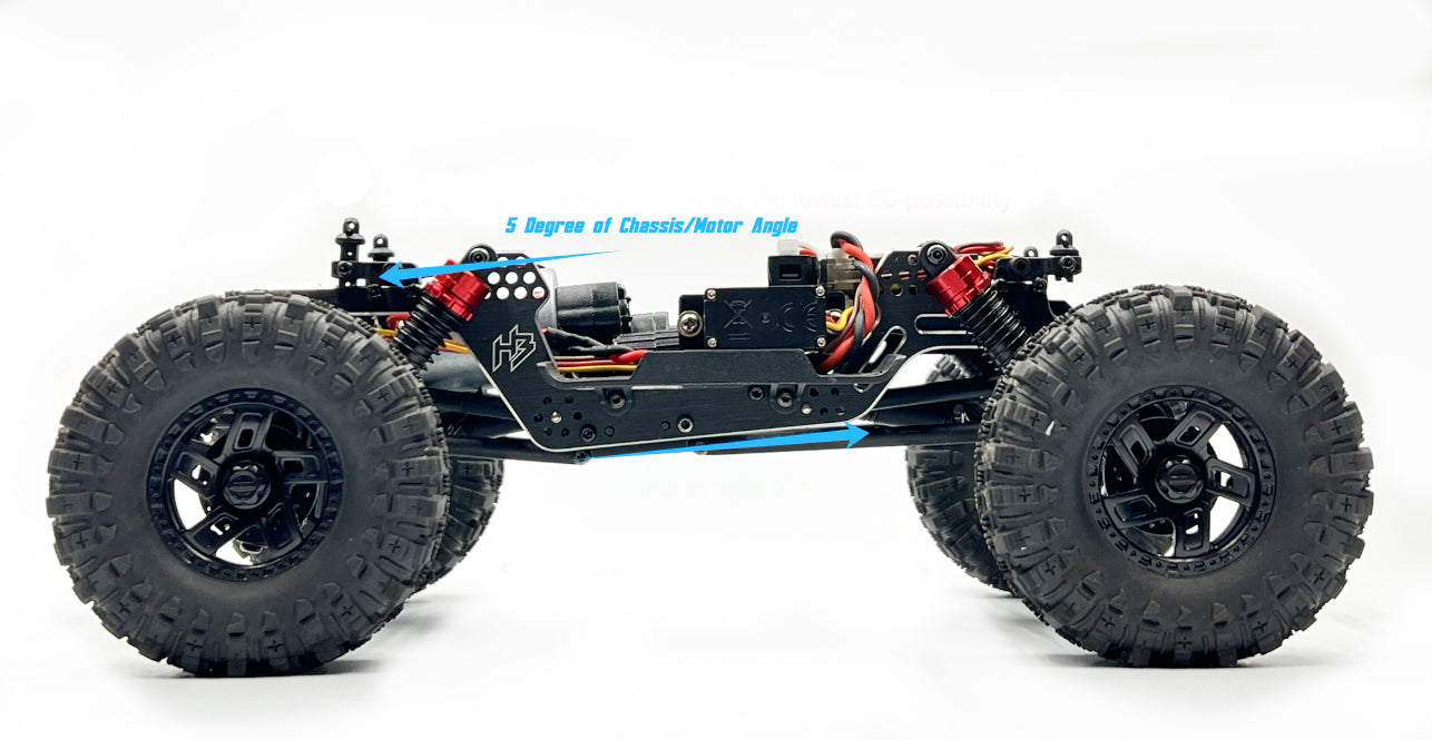 Load video: Hobby Plus CR18P Evo Pro 1/18 Rock Crawler RTR with Portal Axles