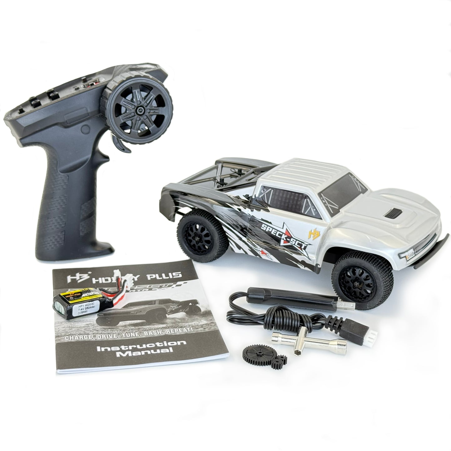 Speck-SCT 1:24 2WD RTR, Brushed, Choose Color