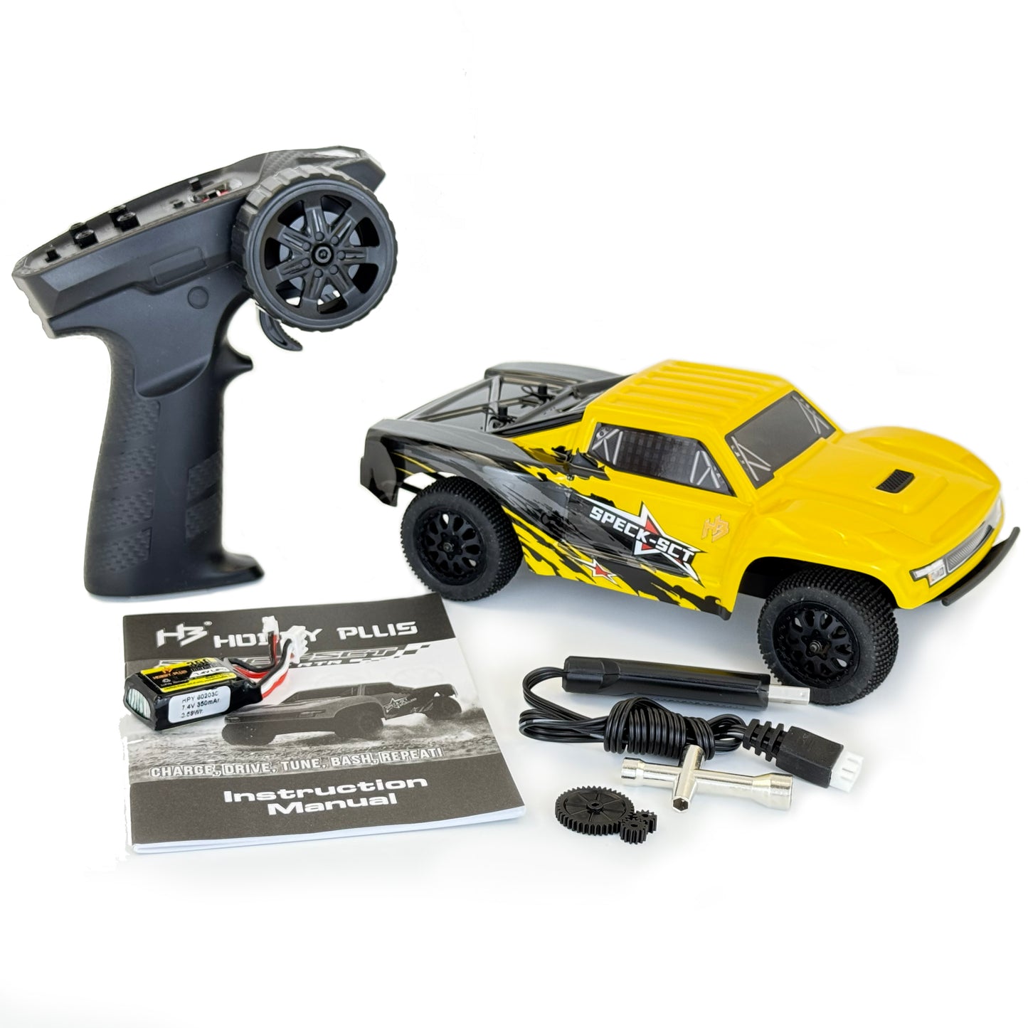 Speck-SCT 1:24 2WD RTR, Brushed, Choose Color