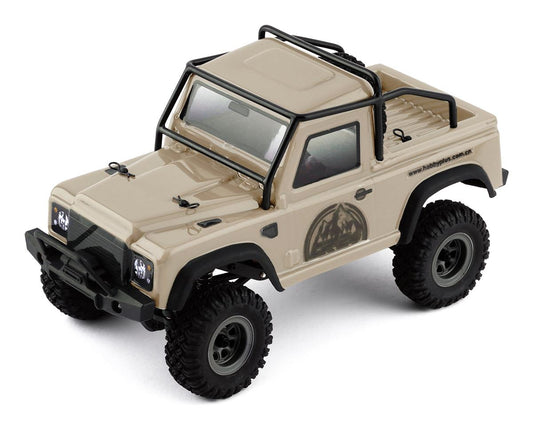 CR24 1/24 Defender 4x4 RTR Crawler, Sand